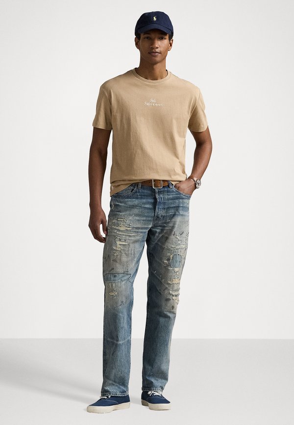 SHORT SLEEVE UNISEX - Basic T-shirt - vintage khaki3