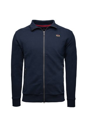 Mikina na zip - navy