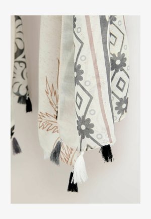 Next, PALM FOIL PRINT LIGHTWEIGHT SCARF . - Fular - monochrome