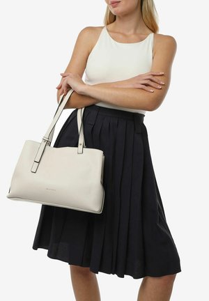 MALIKA - Shopping bag - bianco