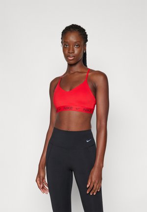 Nike Performance INDY BRA - Light support sports bra - university red/dark team red