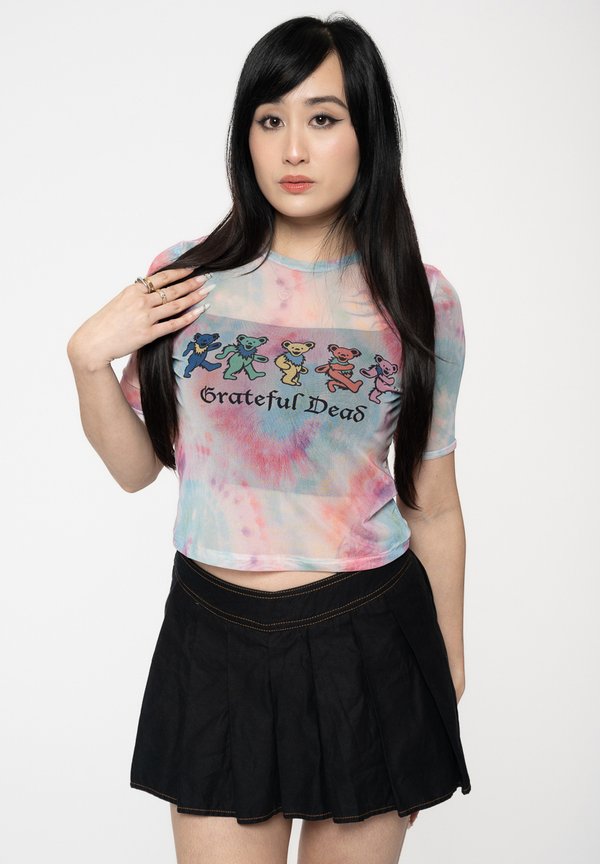 GRATEFUL DANCING BEARS CROP - Blouse
