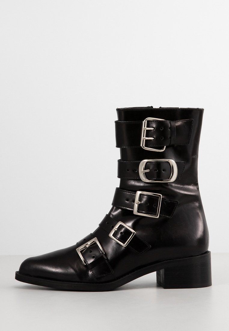 Jonak Cowboy-/Bikerlaarsjes zwart