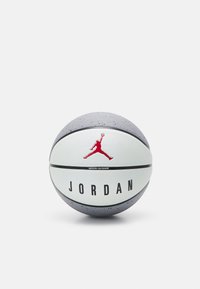 PLAYGROUND DEFLATED UNISEX - Basketbal - cement grey/white/black/fire red