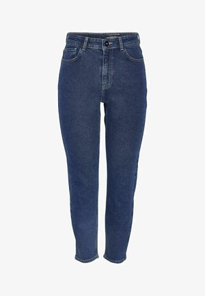 Noisy May, Slim fit NMMONI - Jean boyfriend - dark blue denim