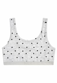 Next 3 PACK CROP - Top - white grey spots
