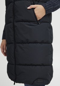 Oxmo OXSOLICE - Strukirani kaput - black