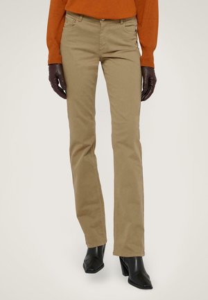 Jeans a sigaretta - beige