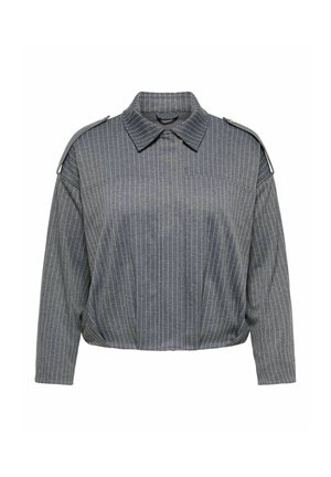 ONLY Carmakoma, JACKET CARMEL LIGHT JACKET - Chaqueta fina - medium grey melange
