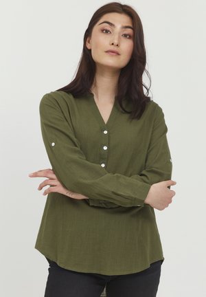 BYHENRI SHIRT - Bluse - olivine