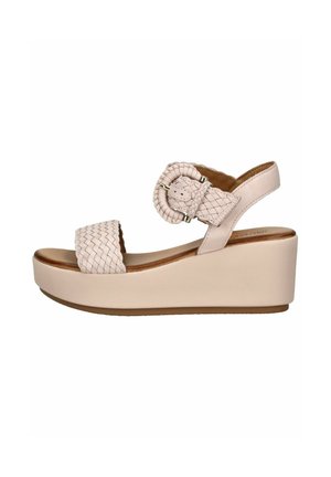 Sandalen met plateauzool - blush blh
