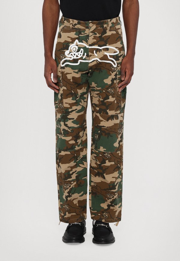 RUNNING DOG WOODLAND CAMO - Cargo trousers