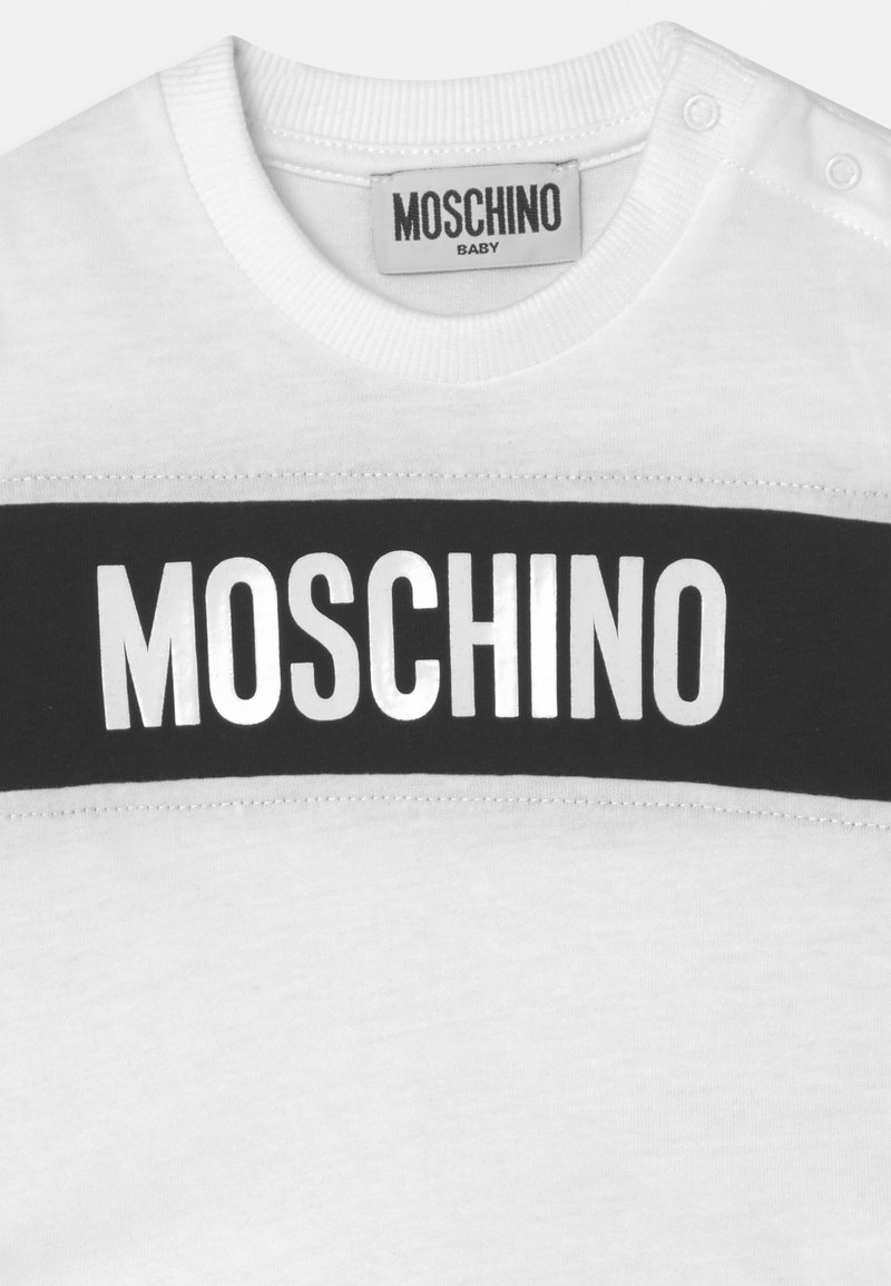 Kinder Shirts & Tops | MOSCHINO SET UNISEX Shorts white/lime/weiß - QH83458 Kinder Shirts & Tops | MOSCHINO SET UNISEX Shorts white/lime/weiß - QH83458