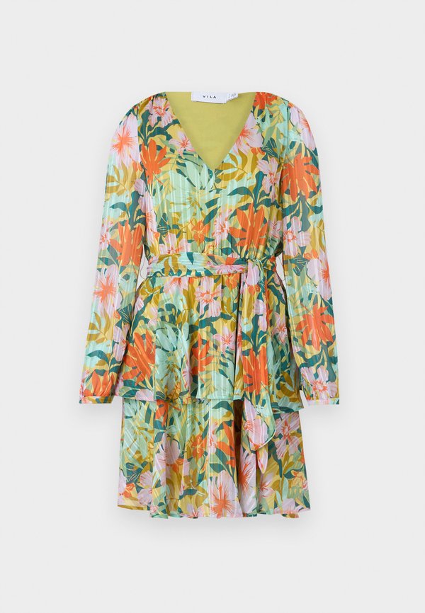 VIPAUS SHORT DRESS - Day dress - jade lime3