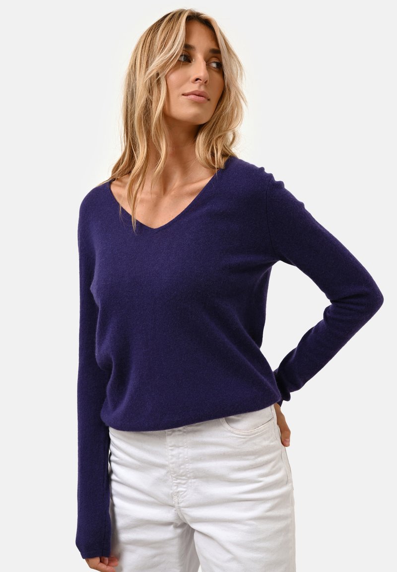 Just Cashmere Maglione - purple
