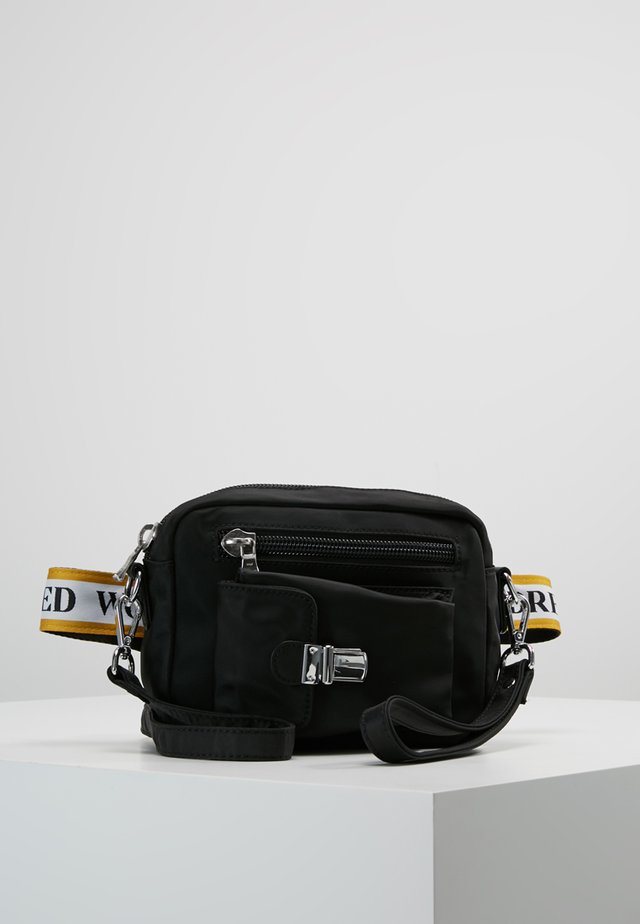 ATHEN YELLOW - Skuldertasker - black