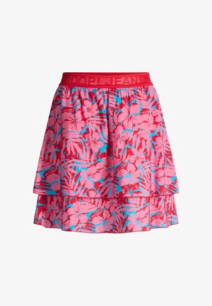 JOOP! Jeans, SAFIA - Minijupe - pink/blau gemustert