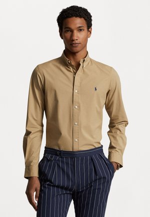 Polo Ralph Lauren SLIM FIT STRETCH POPLIN SHIRT  - Košile - surrey tan