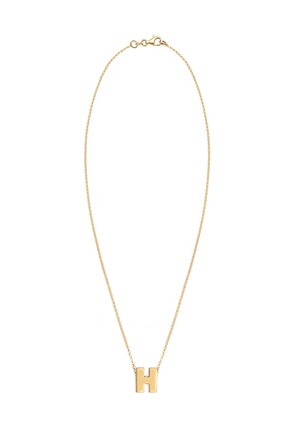 LETTER H INITIALS MINIMALISTIC - Halskette - gold-coloured