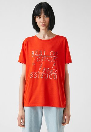 T-shirts print - red