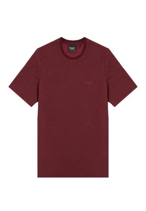 Lyle & Scott, CHEST LOGO INTERLOCK  - T-Shirt basic - port