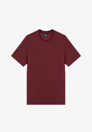 Lyle & Scott, CHEST LOGO INTERLOCK - T-Shirt basic - port
