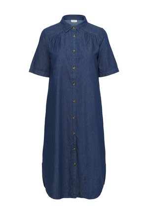 Kaffe Curve LOUISA  - Denimové šaty - dark blue chambray
