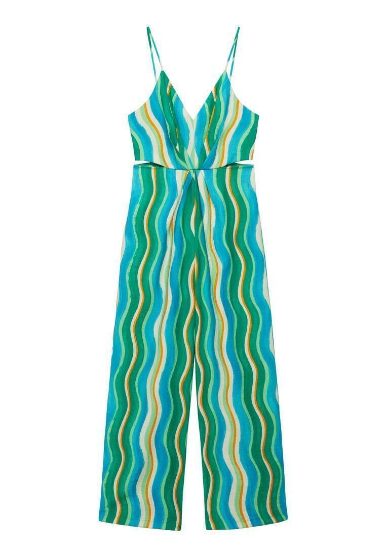 Mango Jumpsuit groen