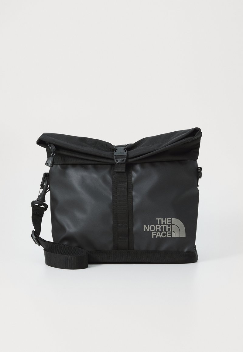 The North Face - BASE CAMP SHOULDER BAG UNISEX - Geantă crossbody - black/asphalt grey/smoked pearl, Extindeți