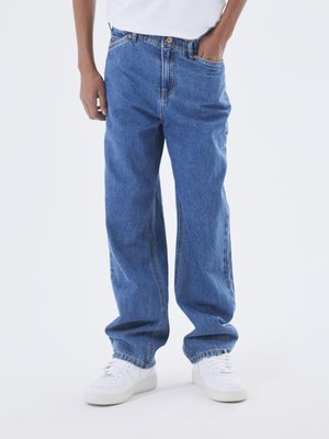 NKMRYAN - Jeans straight leg - dark blue denim