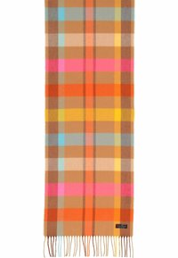 FRAAS CHECKED CASHMINK - MADE IN GERMANY - Sjal / Tørklæder - camel