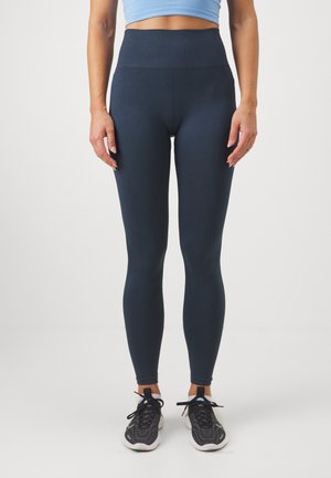 STUDIO SEAMLESS LIGHT - Tights - midnight navy