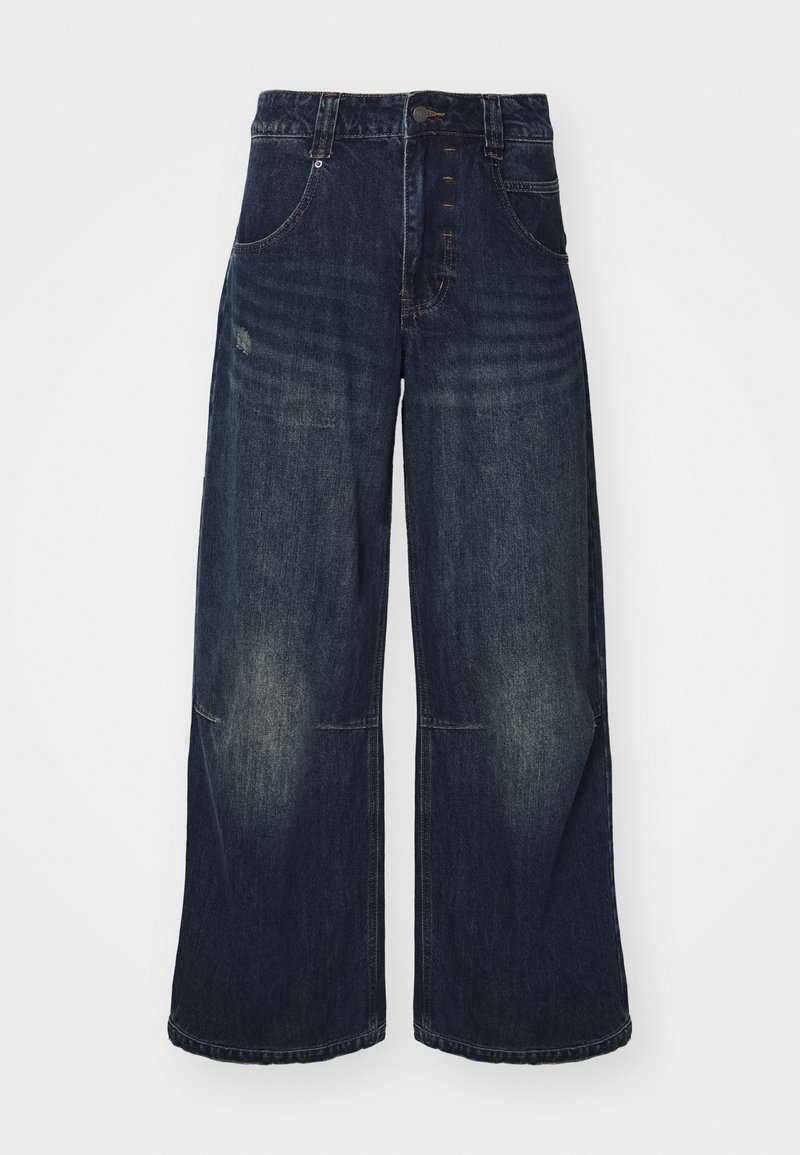 Jaded London Wijde jeans blauw denim/bluedenim Jaded London Wijde jeans blauw denim/bluedenim