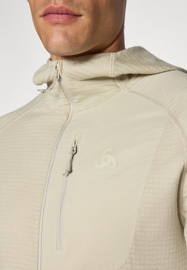 MID LAYER HOODY FULL ZIP ASCENT - Zip-up sweatshirt - agate gray2
