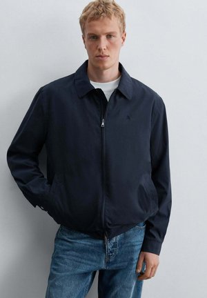 Scalpers, SCALPERS SCNEW BOMBER JACKET - Chaqueta fina - darknavy