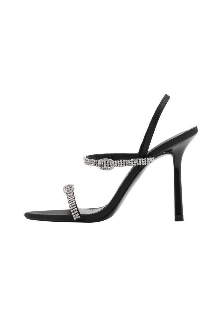 Mango High heeled sandals - black