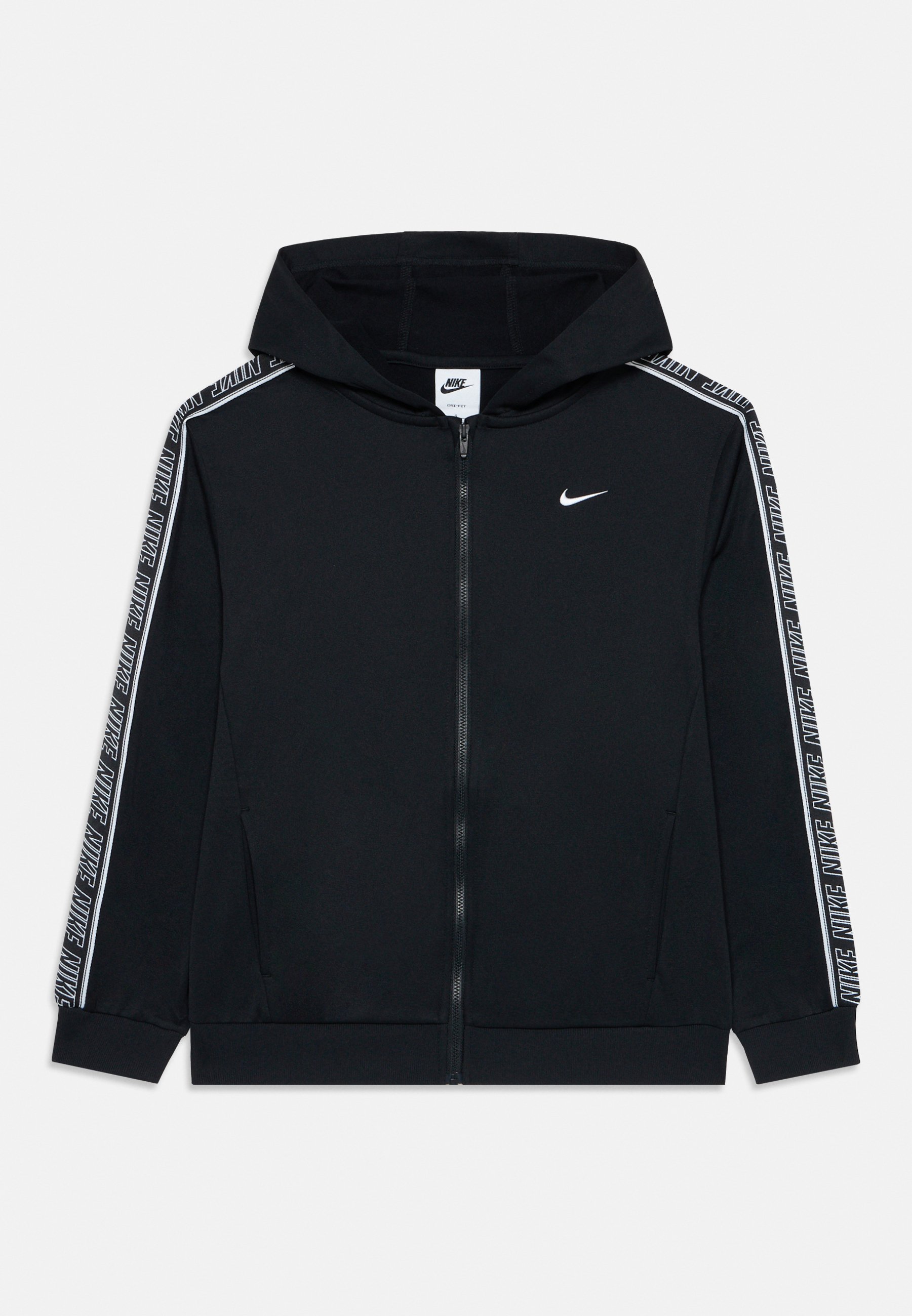 Nike Sportswear CLUB POLY UNISEX Sudadera con cremallera black