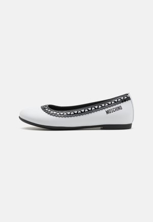 MOSCHINO Ballerina - white/black