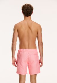Shiwi REGULAR FIT STRIPE - Fürdőnadrág - neon orange