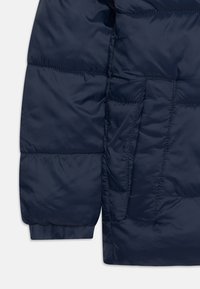 Jack & Jones JJETOBY PUFFER HOOD - Chaqueta De Invierno - Seal Brown/marrón Oscuro