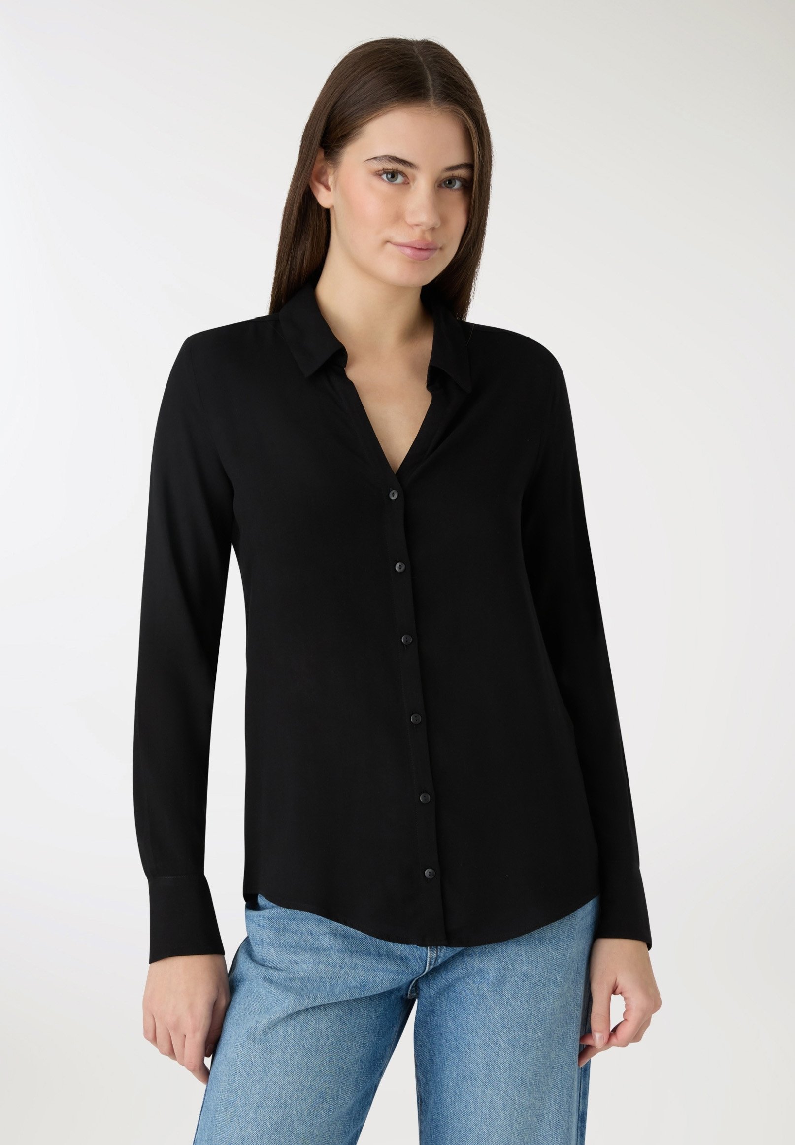 Camicie Termiche Donna A Compressione – Maniche Lunghe – 4 Pezzi – Nero, Taglia XXS – Intimo Invernale In Pile
