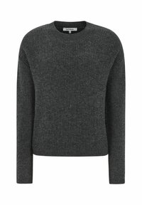 Soft Rebels Trui - charcoal melange