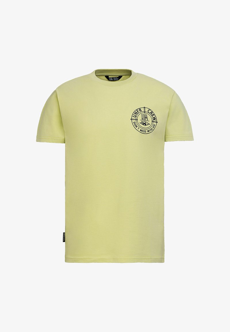 UNFAIR ATHLETICS Trükipildiga T-särk - yellow