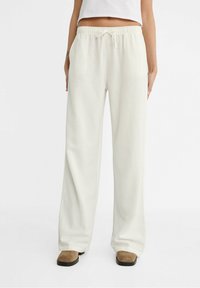 Stradivarius Broek - white