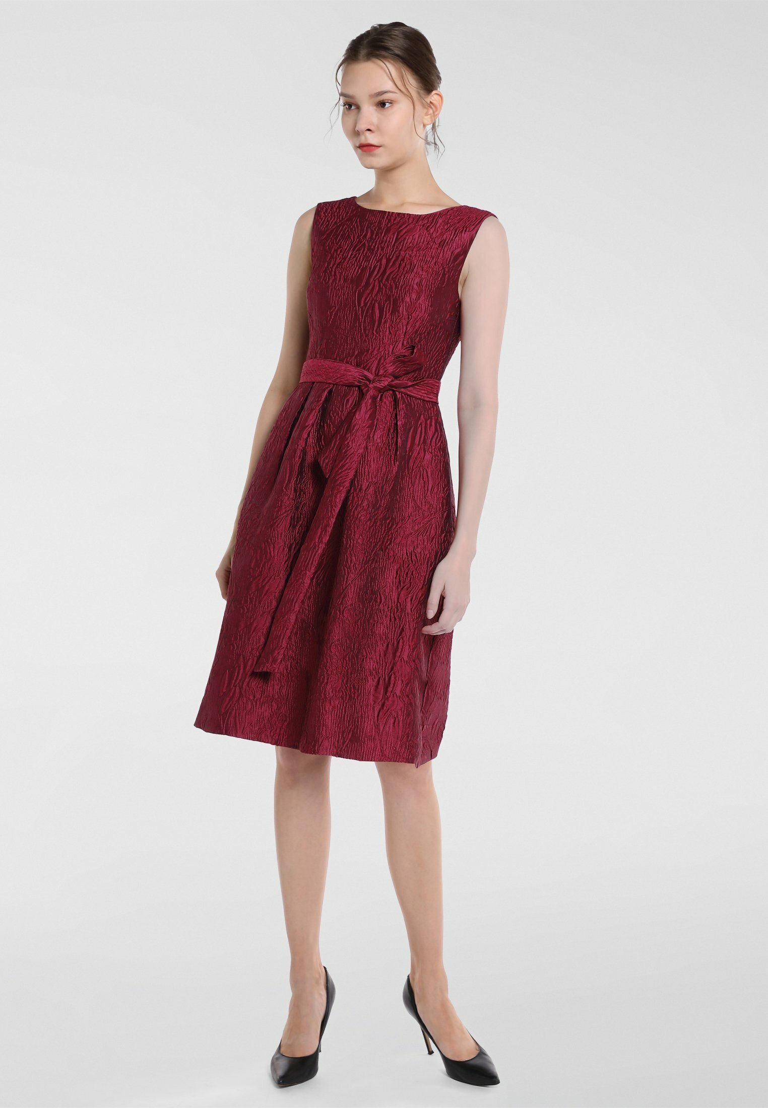 zalando robe bordeaux