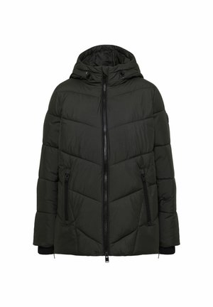 Cecil, PUFFER-JACKE IN MIDI-LÄNGE MIT KAPUZE - Veste d'hiver - olive night