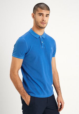 SHORT SLEEVE RIB DETAILS - Polo - waterfall