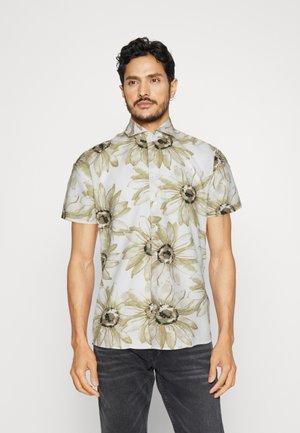 Lindbergh SEERSUCKER - Πουκάμισο - sand