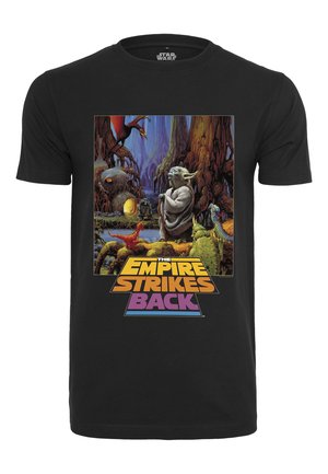 Mister Tee STAR WARS YODA POSTER  - Print T-shirt - black