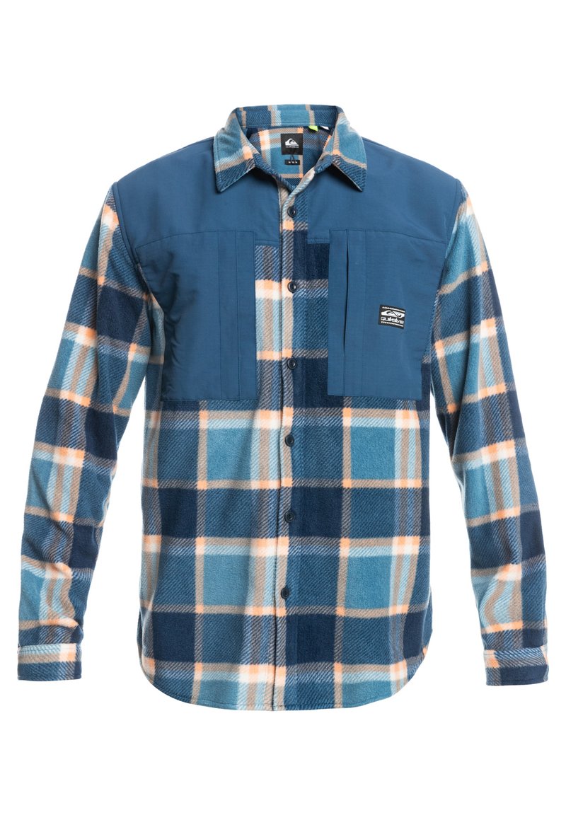 Quiksilver Men's Izu Island Shirt Blue Size Large